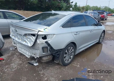 2017 Hyundai Sonata Sport from USA, damaged, VIN 5NPE34AF6HH536859